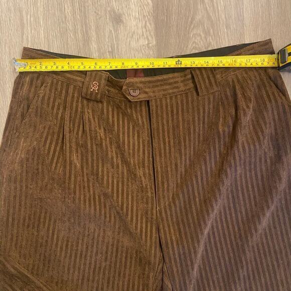 Stacy Adams Men's 2 Pieces Suit Corduroy Zippered Jacket Size 2XL Pants 36 - Picture 9 of 12